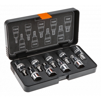 Końcówki Torx na nasadce