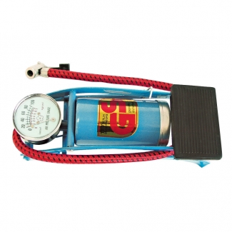 POMPKA NOŻNA Z MANOMETREM