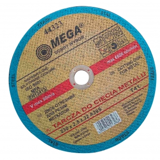 TARCZA DO CIĘCIA METALU,...