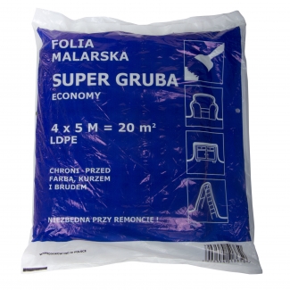 FOLIA MALARSKA LDPE 4*5M,...