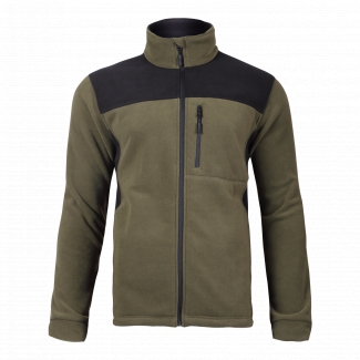 BLUZA POLAROWA KHAKI-CZARNA...