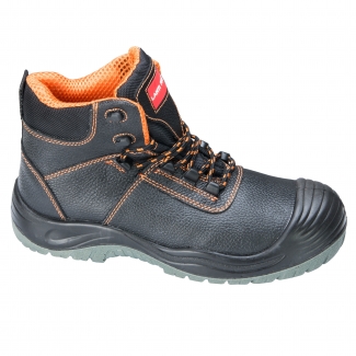 TRZEWIKI SKÓRZANE CZARNE,...