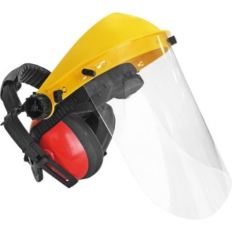 OSŁONA TWARZY Z NAUSZNIKAMI