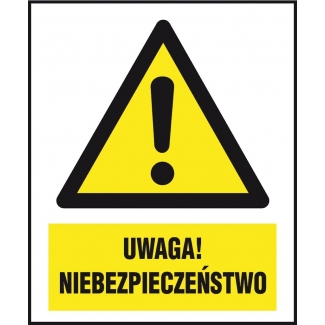 ZNAK  BEZPIECZEŃSTWA
