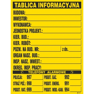 ZNAK  BEZPIECZEŃSTWA