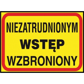 ZNAK  BEZPIECZEŃSTWA