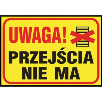 ZNAK  BEZPIECZEŃSTWA