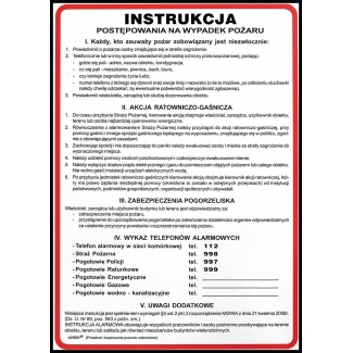 ZNAK  BEZPIECZEŃSTWA