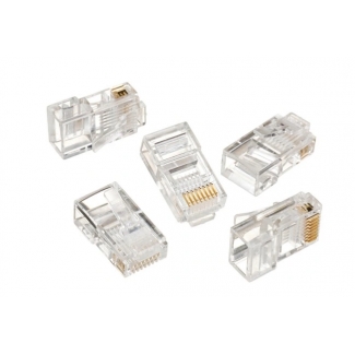 RJ-45  KOŃCÓWKI 100szt.