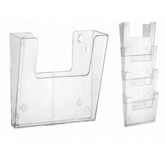 Wieszana kieszeń na ulotki A4