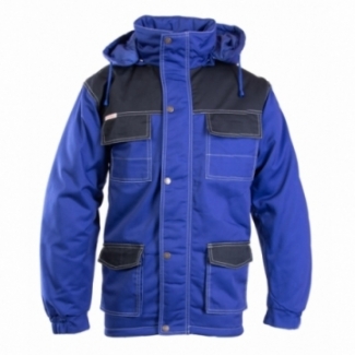 KURTKA PARKA WSTAWKA KOLOR