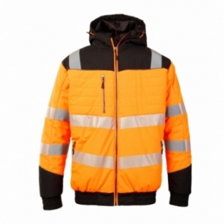 KURTKA SAFE POMARAŃCZ BHVS01