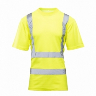 T-SHIRT SIATKA BF-016-Y ŻÓŁTY