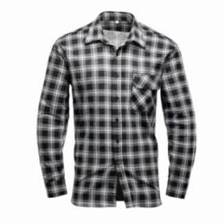 BONO KOSZULA FLANELOWA SZARY