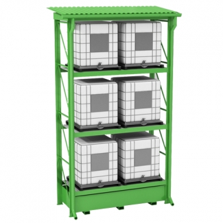 Regał z zadaszeniem do...