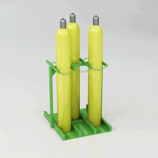 Paleta na 6 x butli z gazem