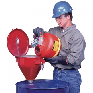 STALOWY LEJEK DO PŁYNÓW...