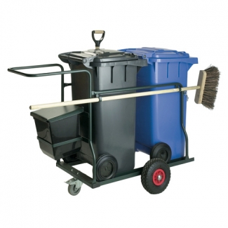 Wózek z pojemnikami na...