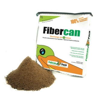 Sorbent sypki Fibercan 25L