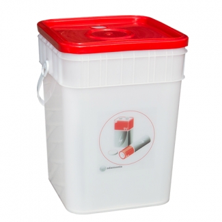 Pojemnik na zużyte baterie...