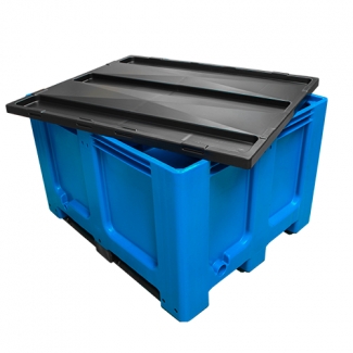 Skrzyniopaleta z pokrywą...