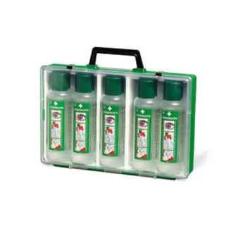 Walizka z płuczkami do oczu...