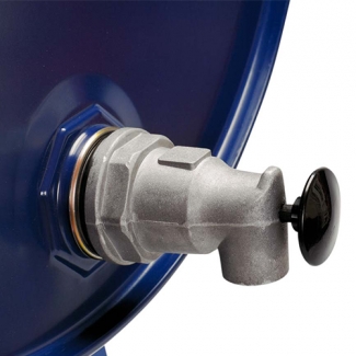 Kran do beczki leżącej