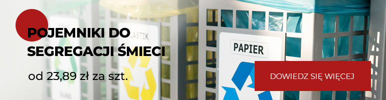 Pojemniki do segregacji śmieci